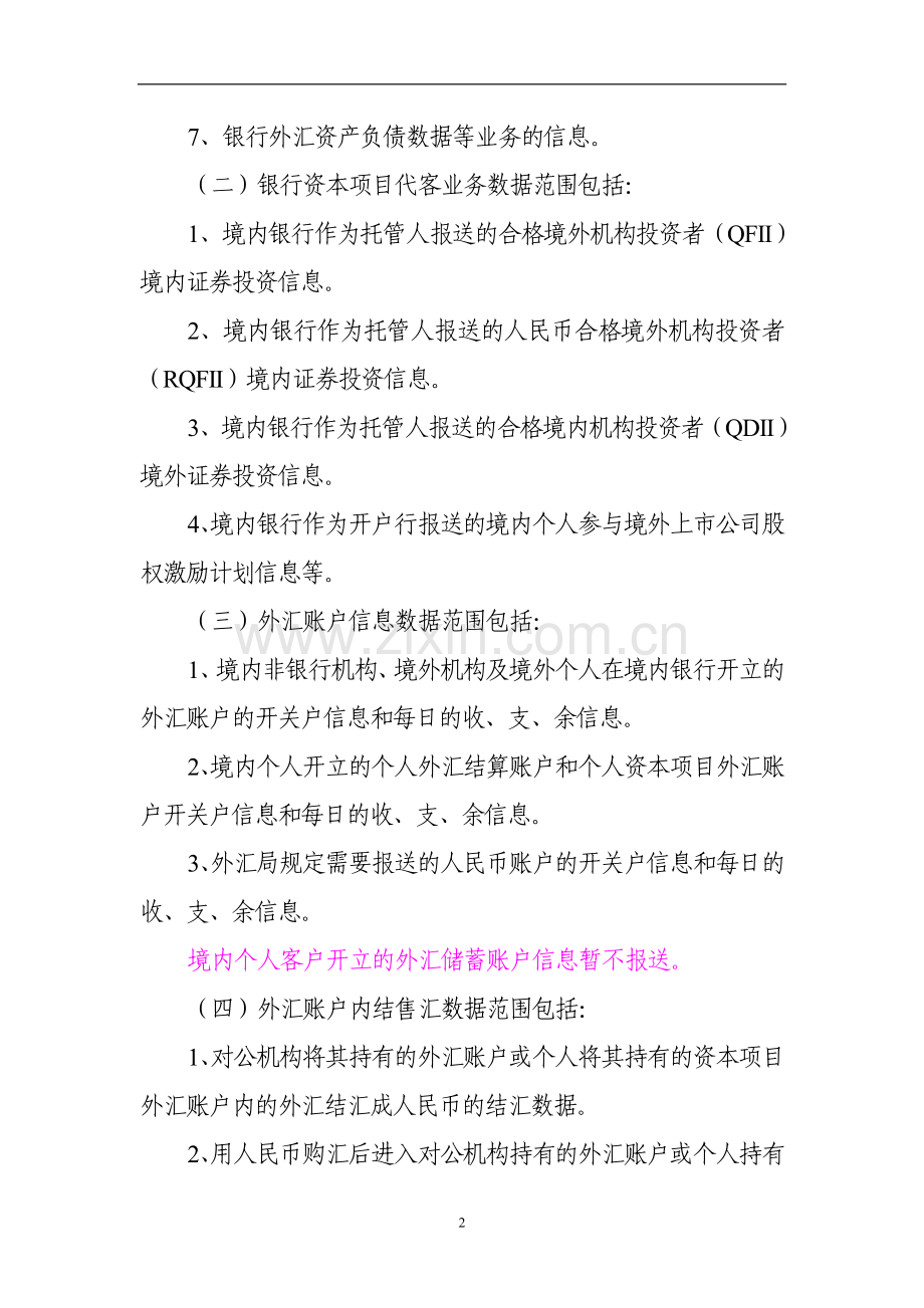 银行资本项目信息系统数据报送规程.doc_第2页