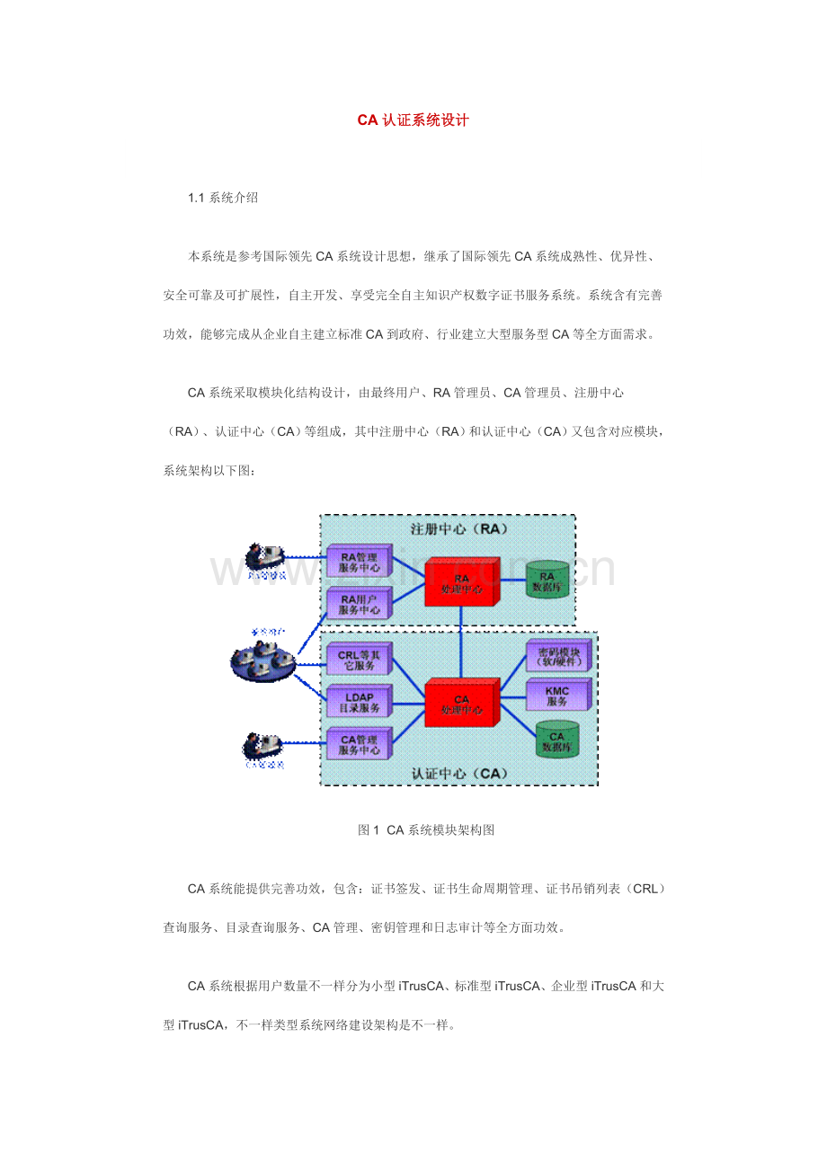 CA认证专业系统设计.doc_第1页