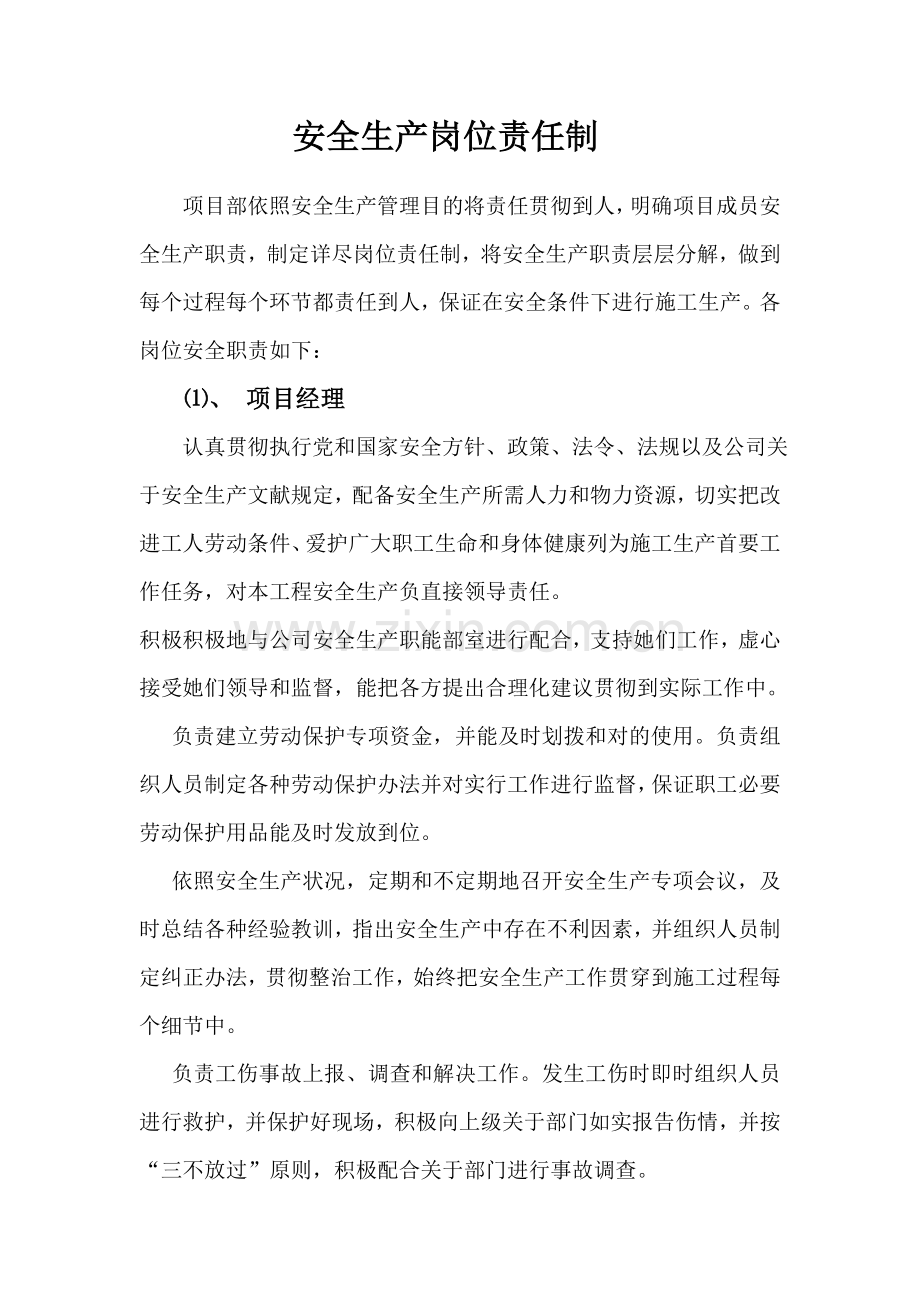 安全责任新规制度和安全生产保证标准体系.doc_第1页