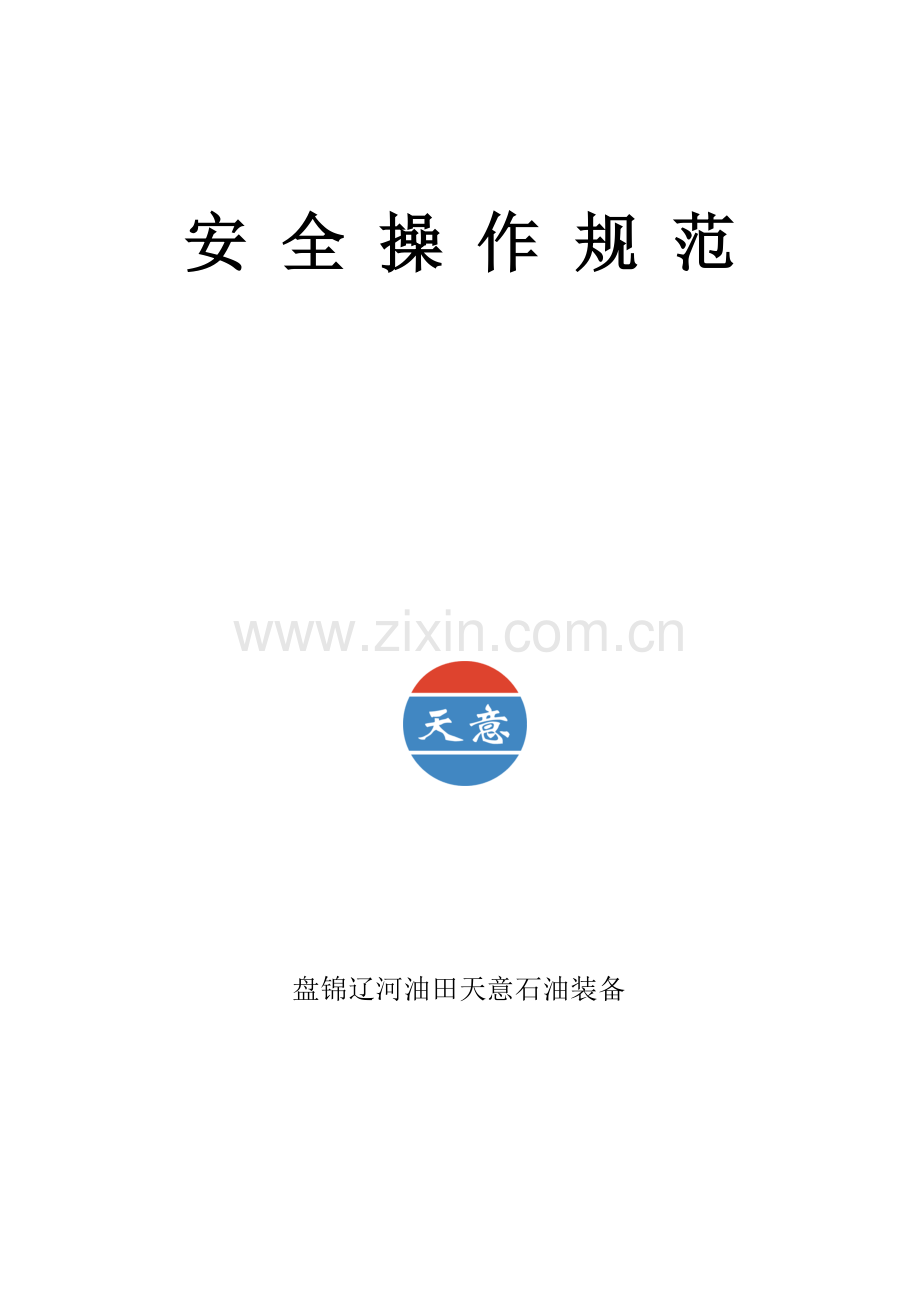 顶驱工程师服务手册模板.doc_第1页