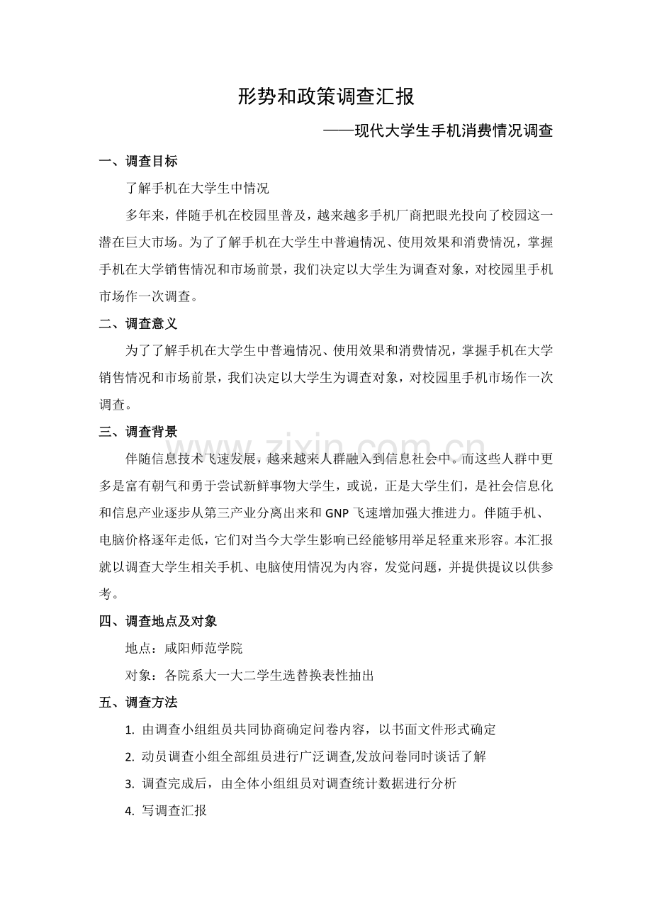形势与政策调查分析报告.doc_第1页