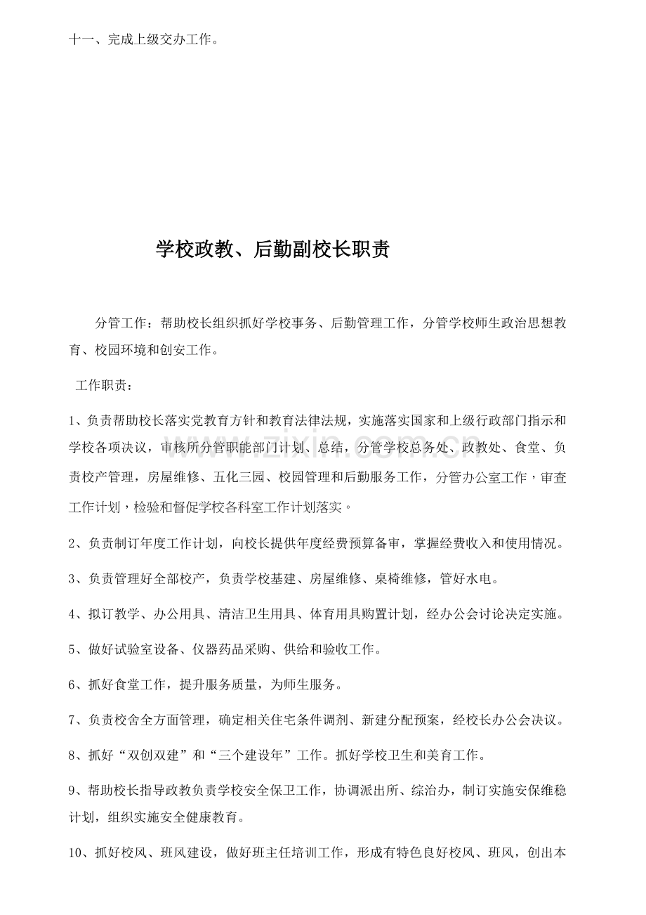 学校各部门岗位职能职责.doc_第2页