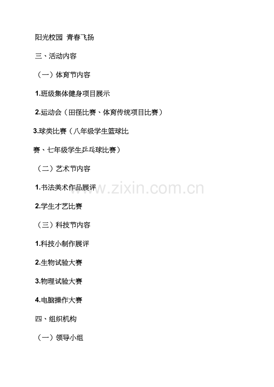 学校体艺科技活动专项方案.docx_第2页
