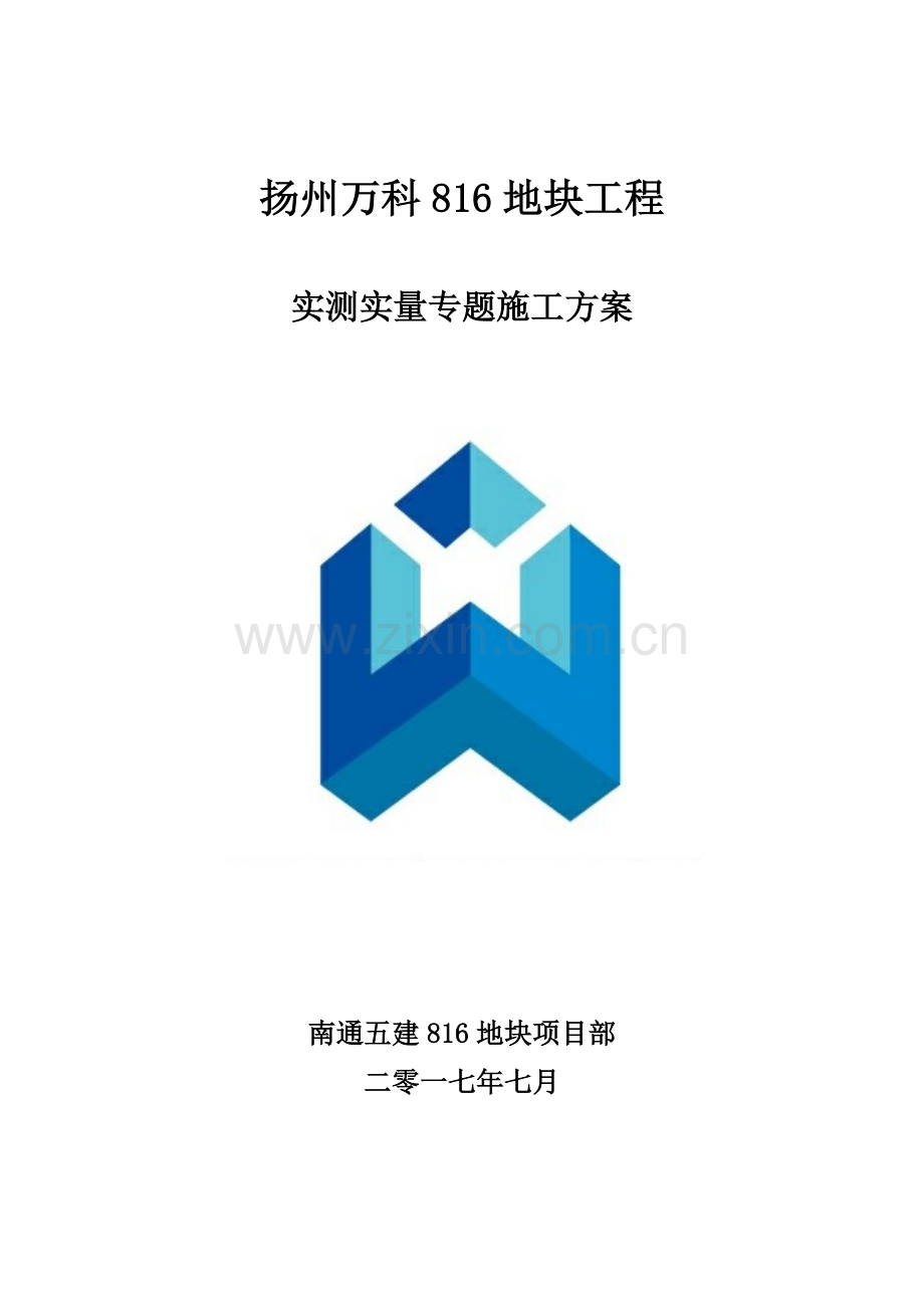 实测实量专项综合标准施工专业方案.docx_第1页