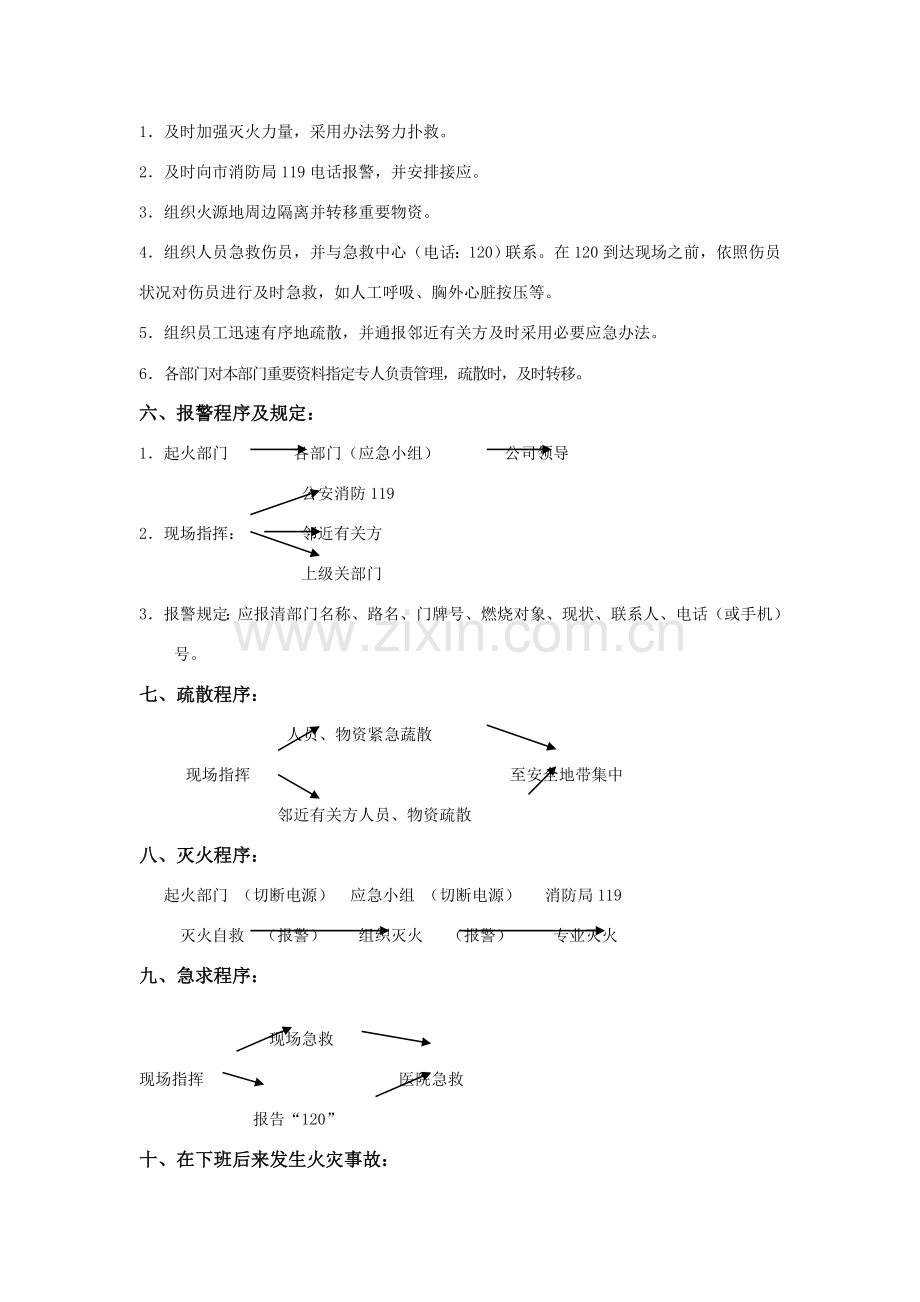 公司的各项应急专项预案.doc_第2页