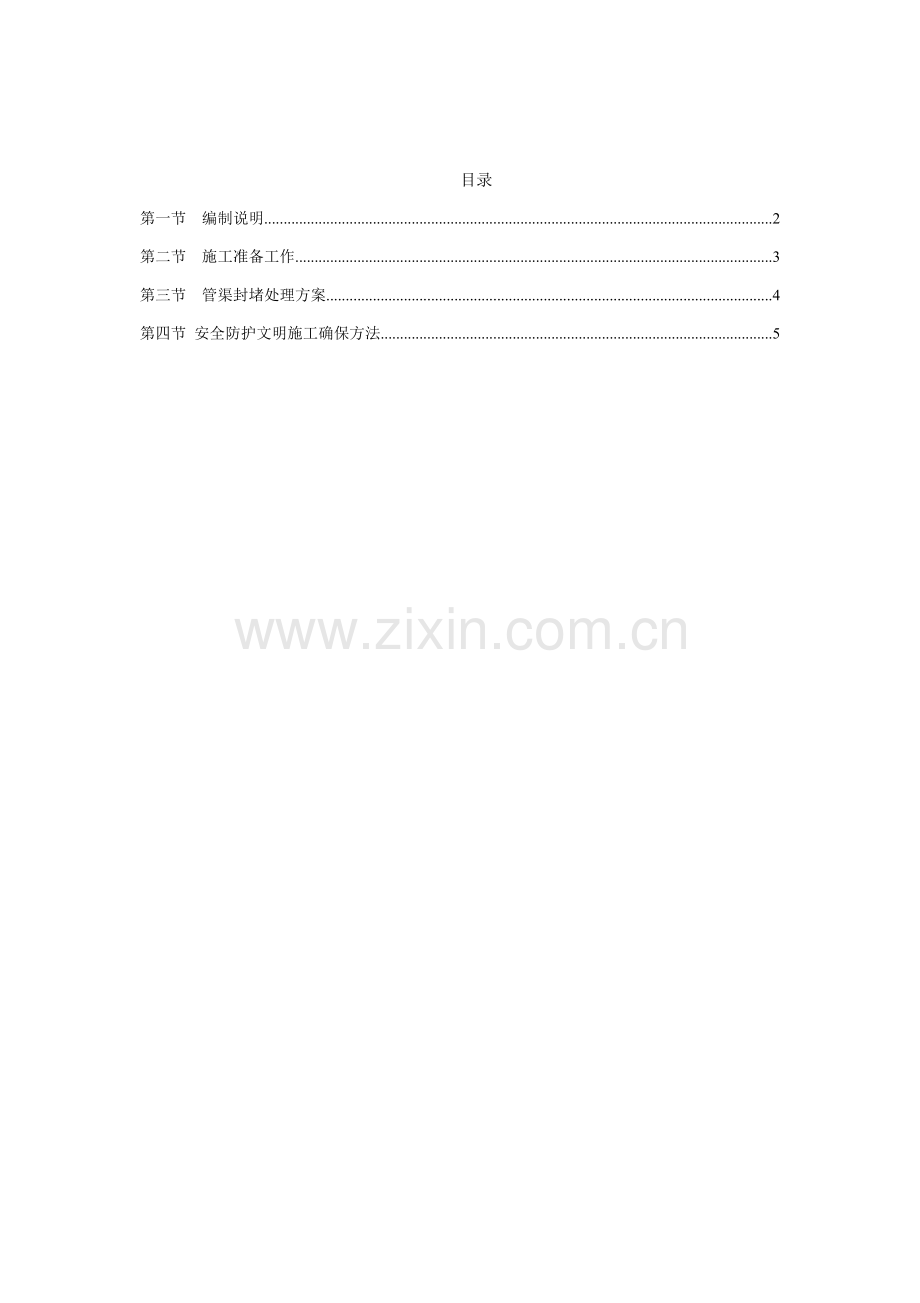 地下管道封堵专业方案.doc_第2页