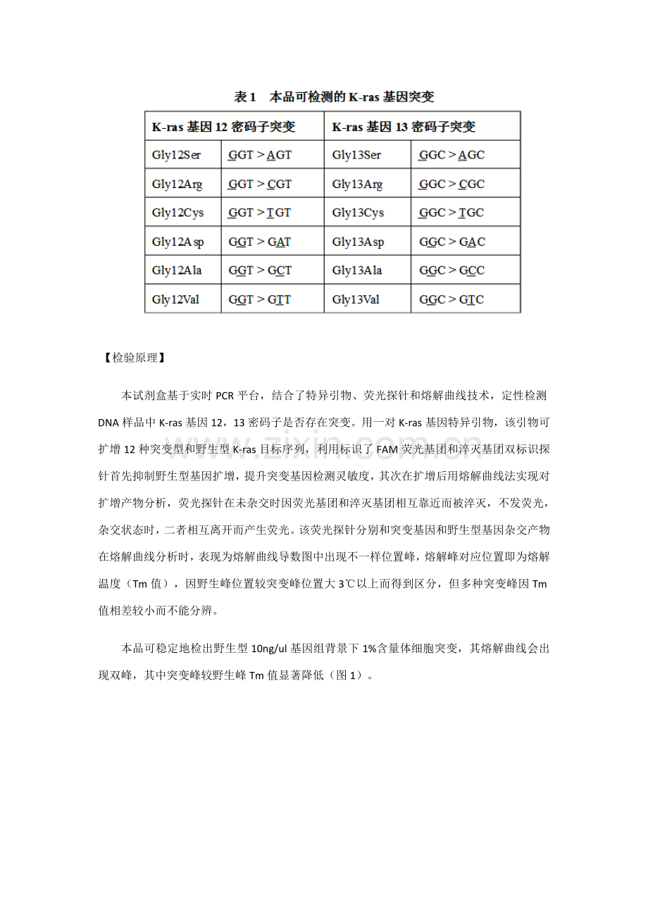 人类Kras基因突变检测试剂盒新版说明书.docx_第2页