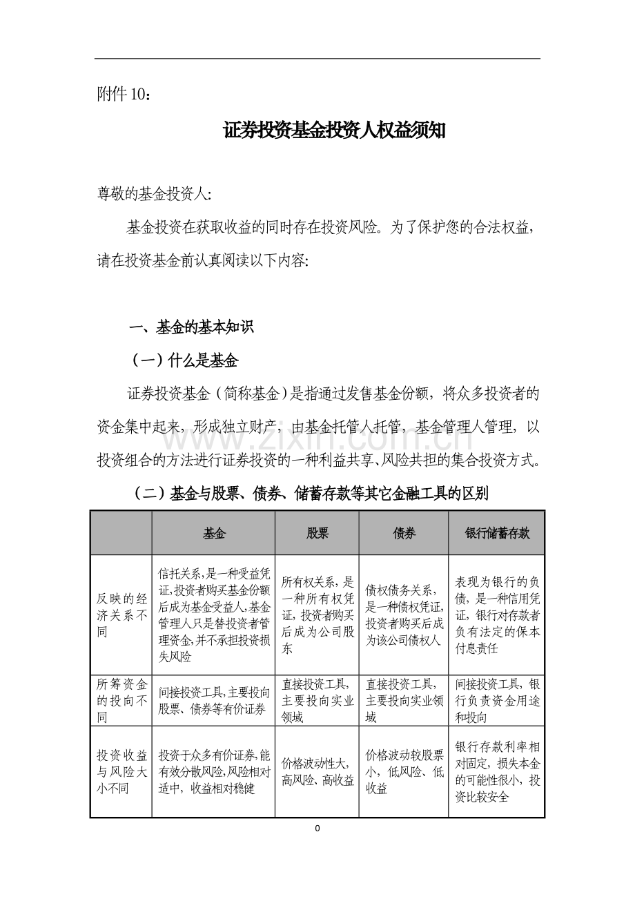 证券投资基金投资人权益须知.doc_第1页