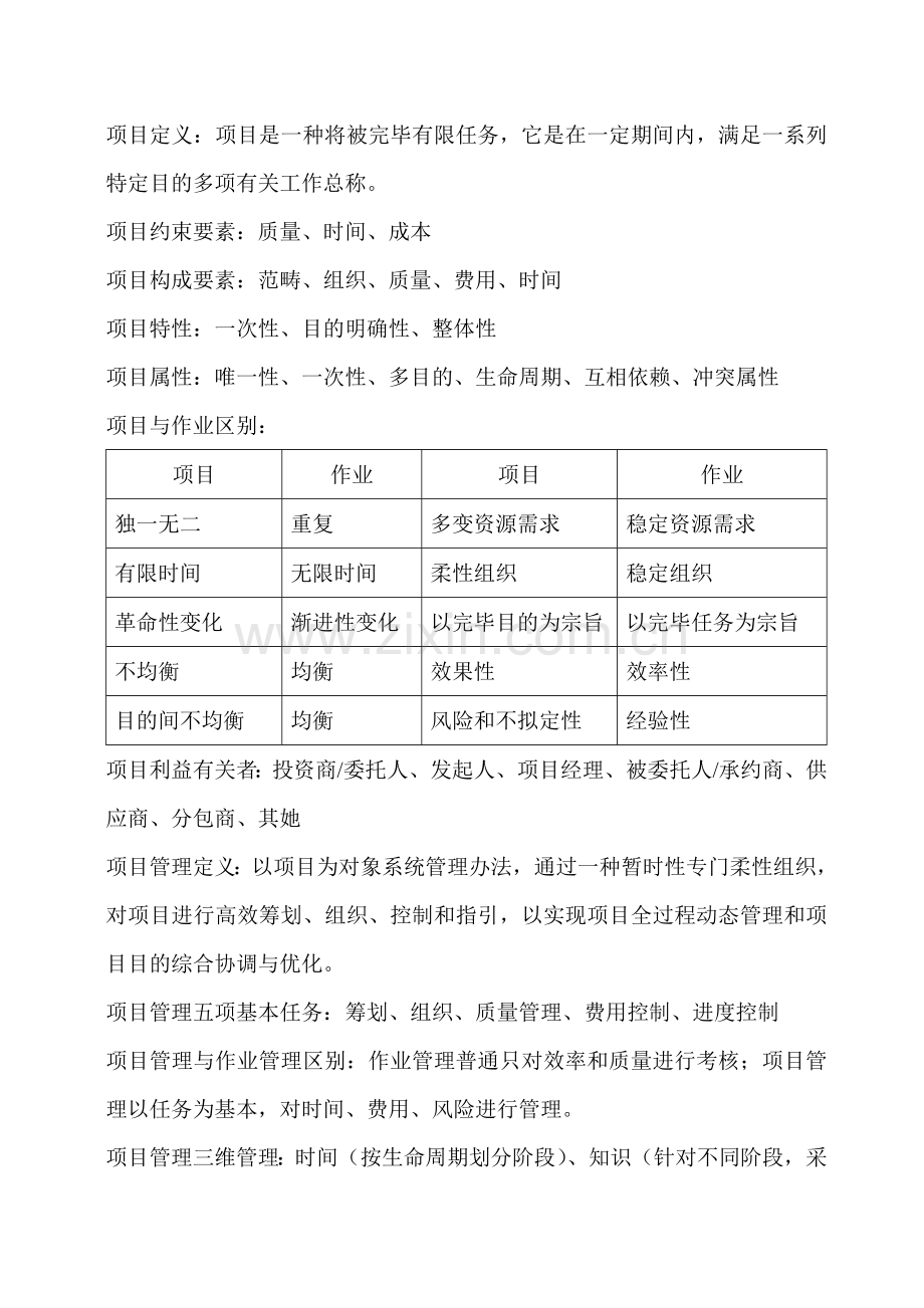 IPMP学习重点笔记专业资料.doc_第1页