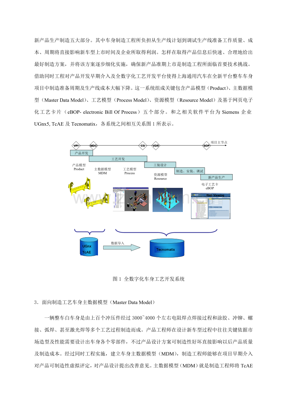 mdm及tecnomatix系统在车身工艺开发中的应用模板.doc_第2页
