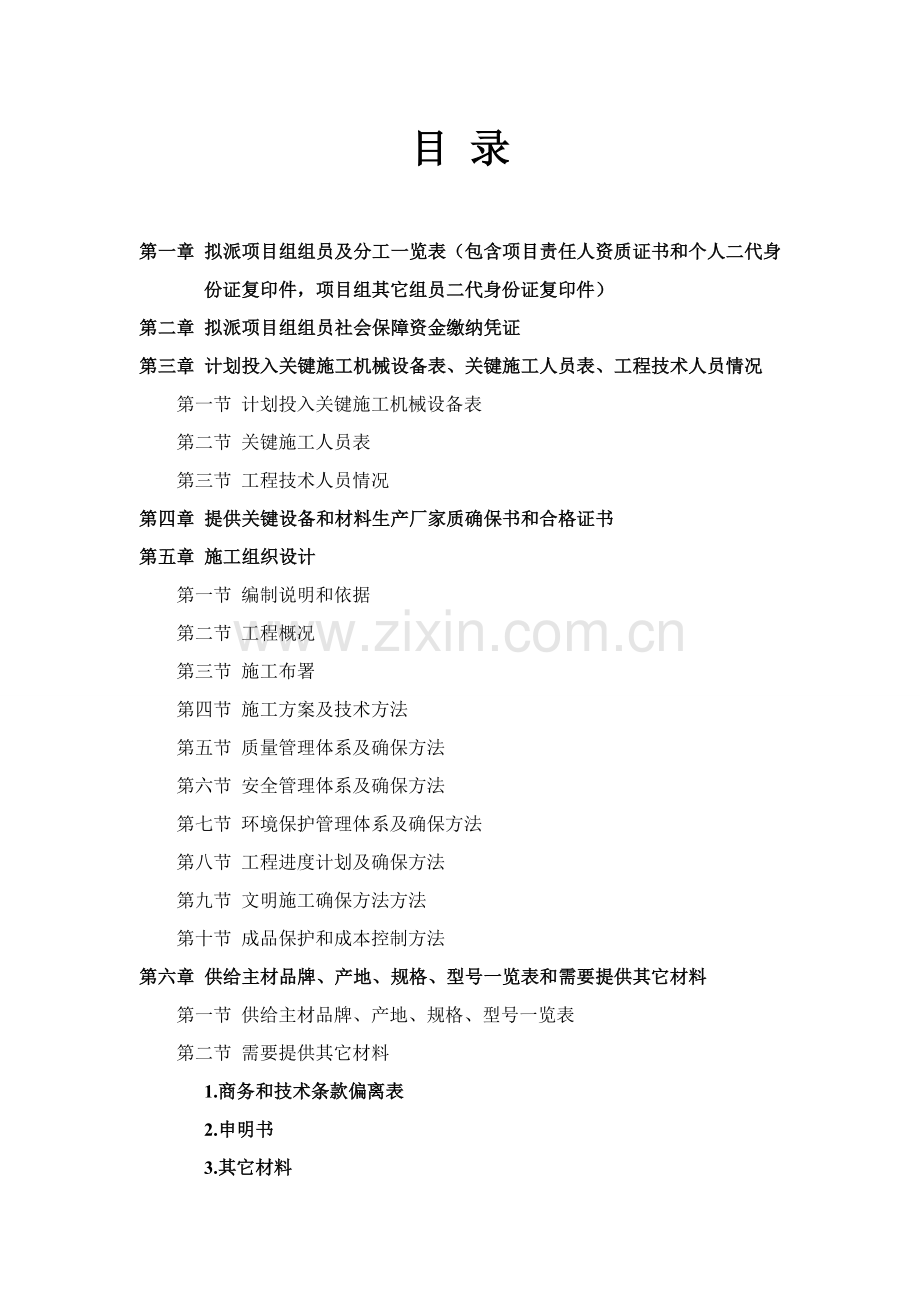 亮化工程投标文件模板.doc_第2页