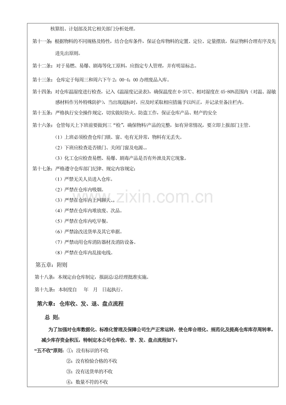 仓库规章制度及流程.doc_第2页