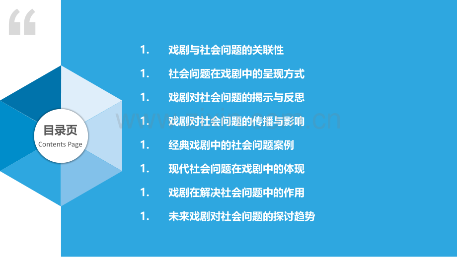 戏剧中的社会问题研究.pptx_第2页