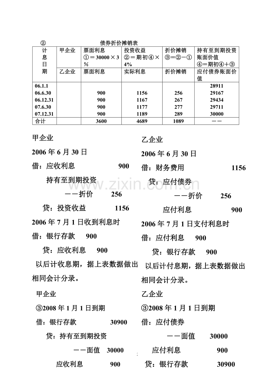 应付债券业务题.doc_第2页