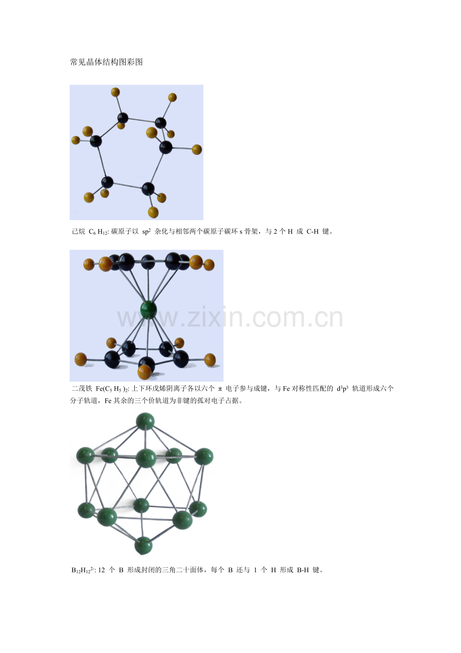 常见晶体结构图.doc_第1页