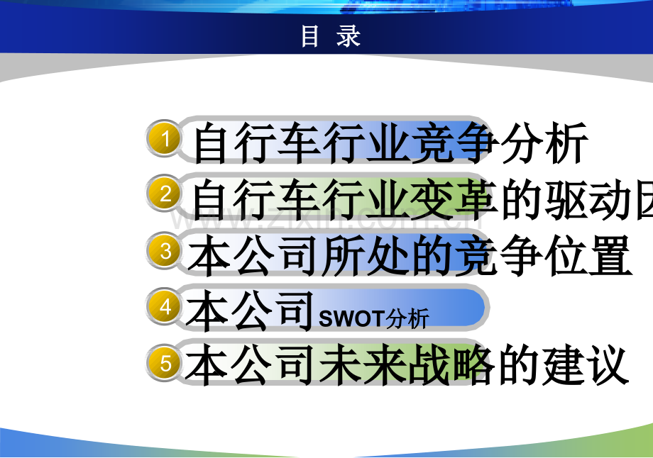 自行车企业竞争能力分析报告.ppt_第2页