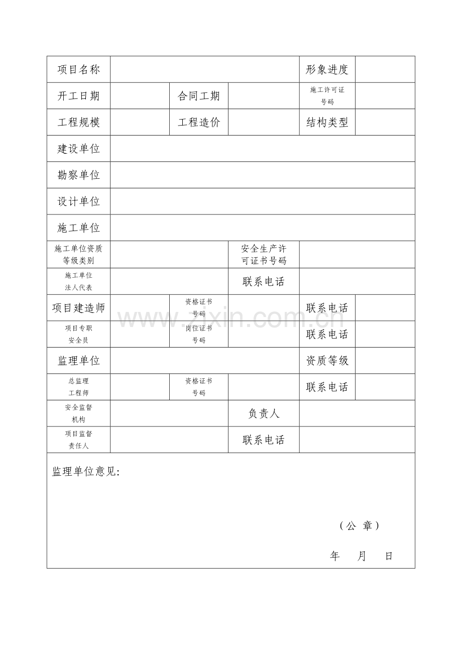 内蒙古自治区建筑施工安全标准化示范工地创建申报表.docx_第2页