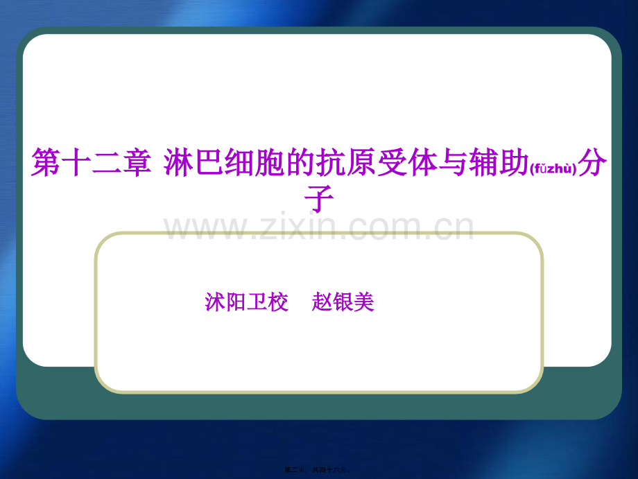 淋巴细胞的抗原受体与辅助分子1.ppt_第2页