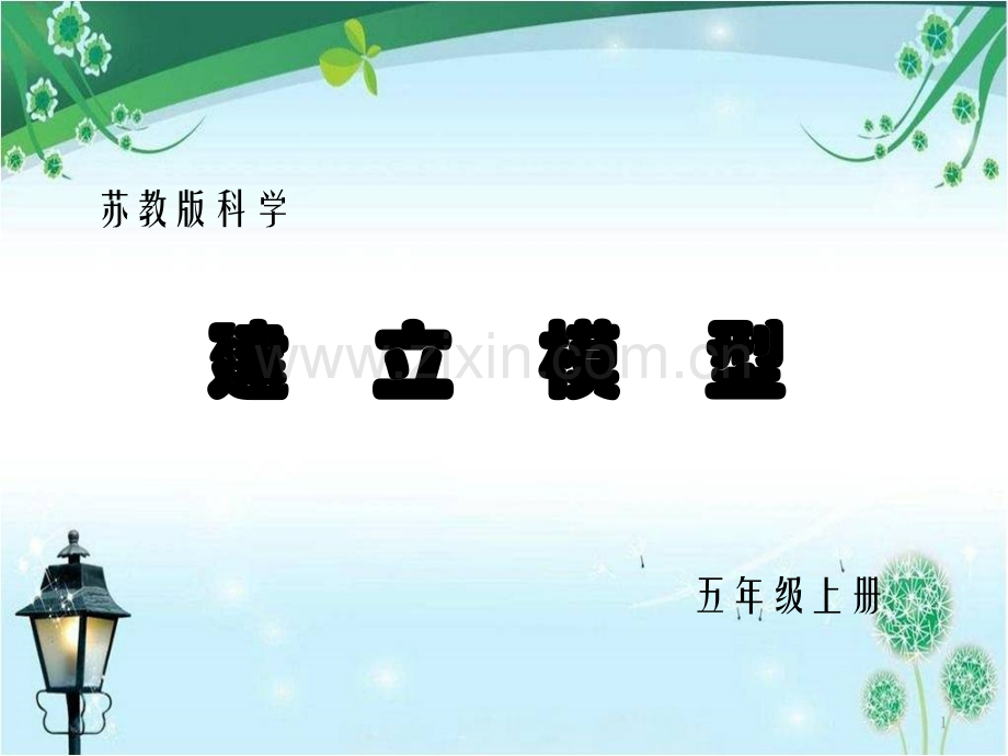 小学五年级科学建立模型-(2).ppt_第1页