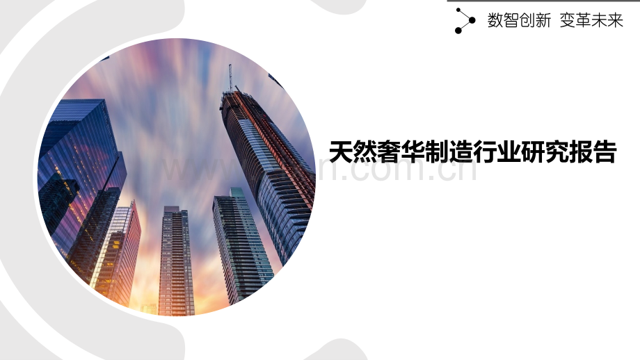 天然奢华制造行业研究报告.pptx_第1页