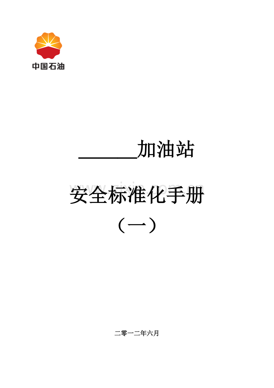 加油站标准化手册----(模板).doc_第1页