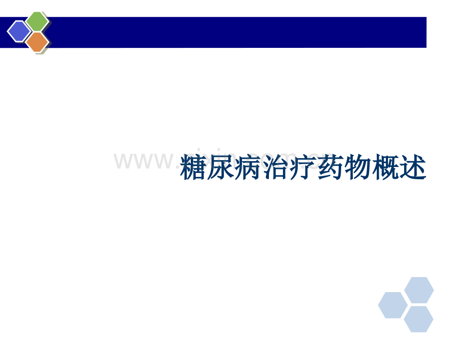 糖尿病治疗药物概述.ppt_第2页