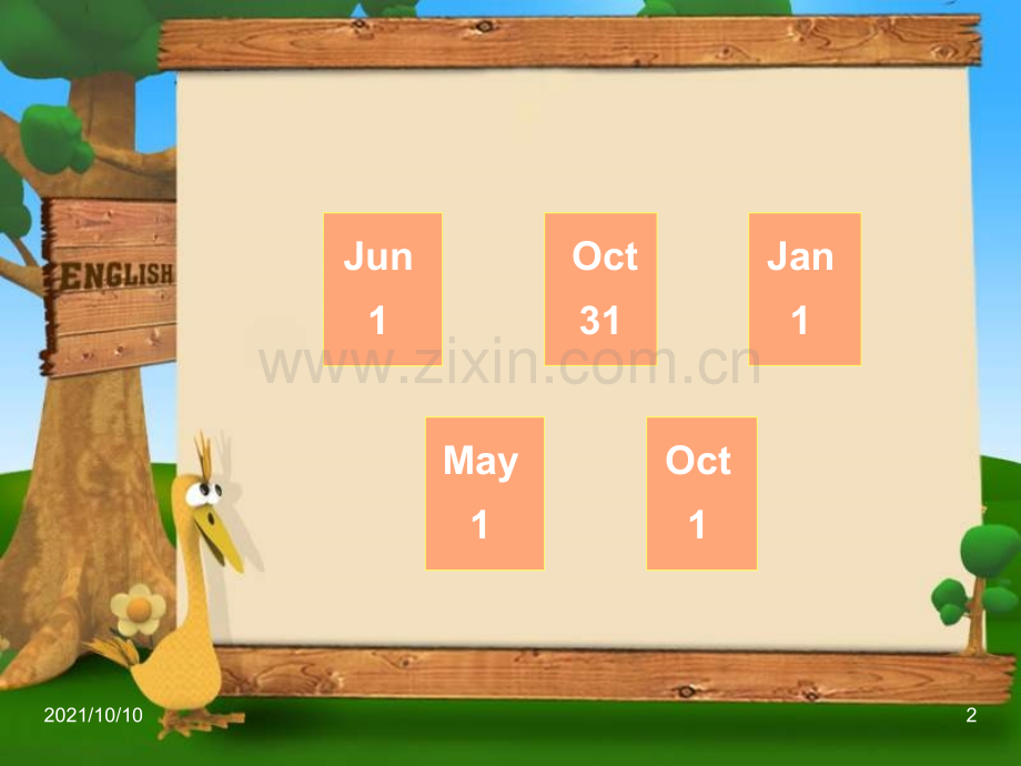 六一儿童节卡通英语课件幻灯片.ppt_第2页