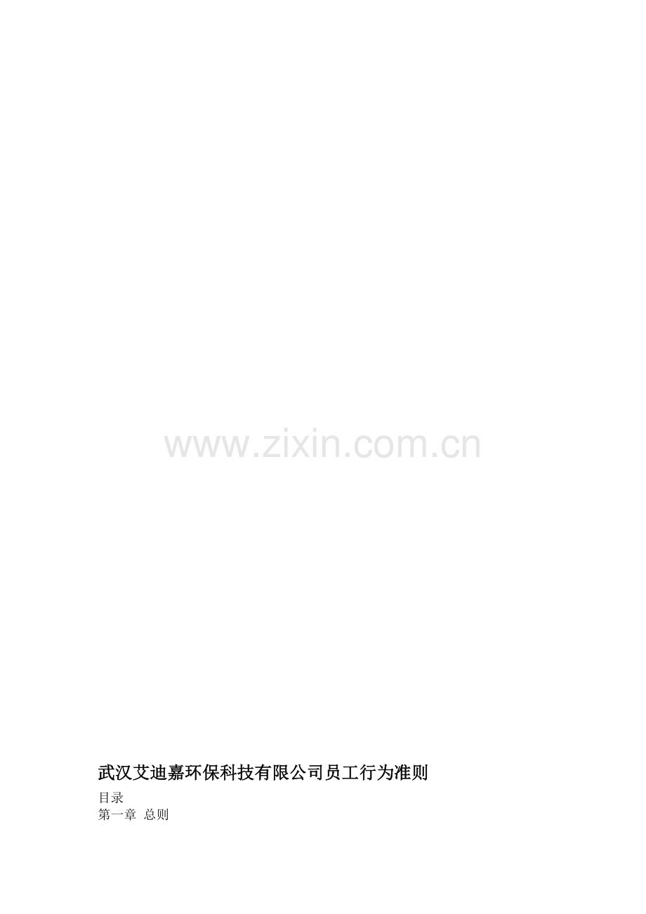 公司管理制度草案.doc_第1页