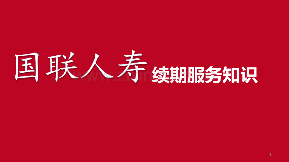 续期基础知识.pptx_第1页