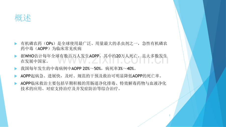 急性有机磷农药中毒诊治临床专家共识.ppt_第2页