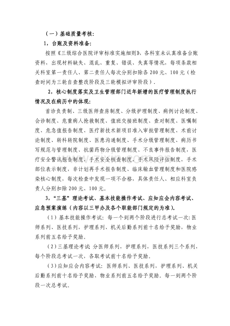 创三甲医院工作奖惩管理办法(2015-7-31)-修改好.doc_第2页