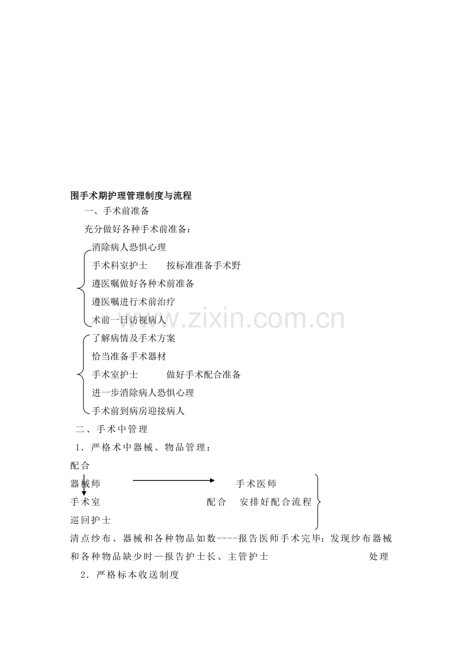 围手术期护理管理制度与流程.doc_第1页