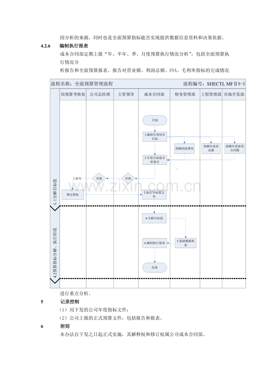建筑建设公司全面预算管理办法模版.docx_第2页