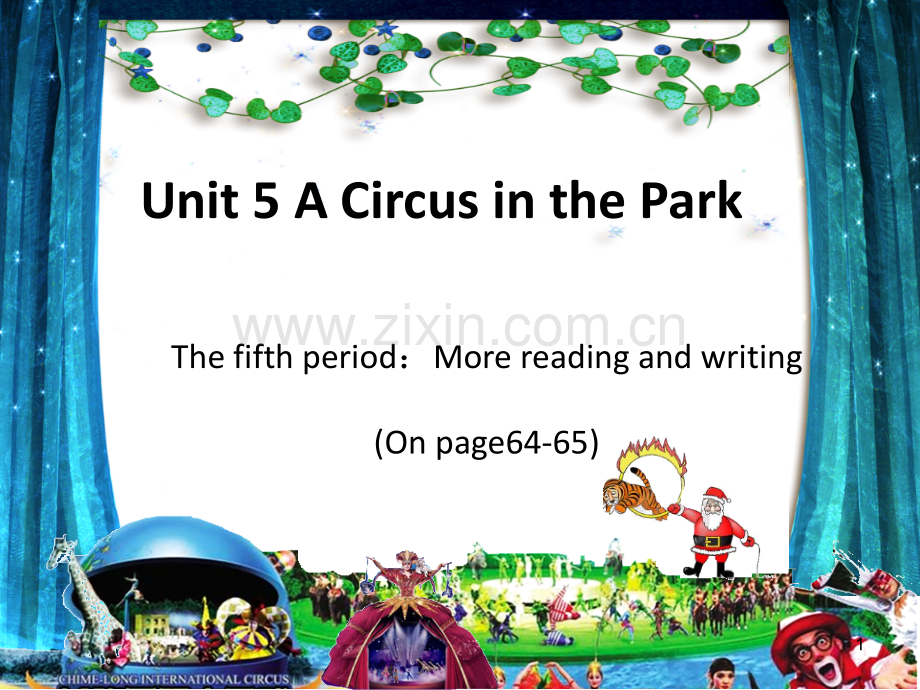 开心学英语六年级上册Unita-circus-in-the-parkLesson5.ppt_第1页