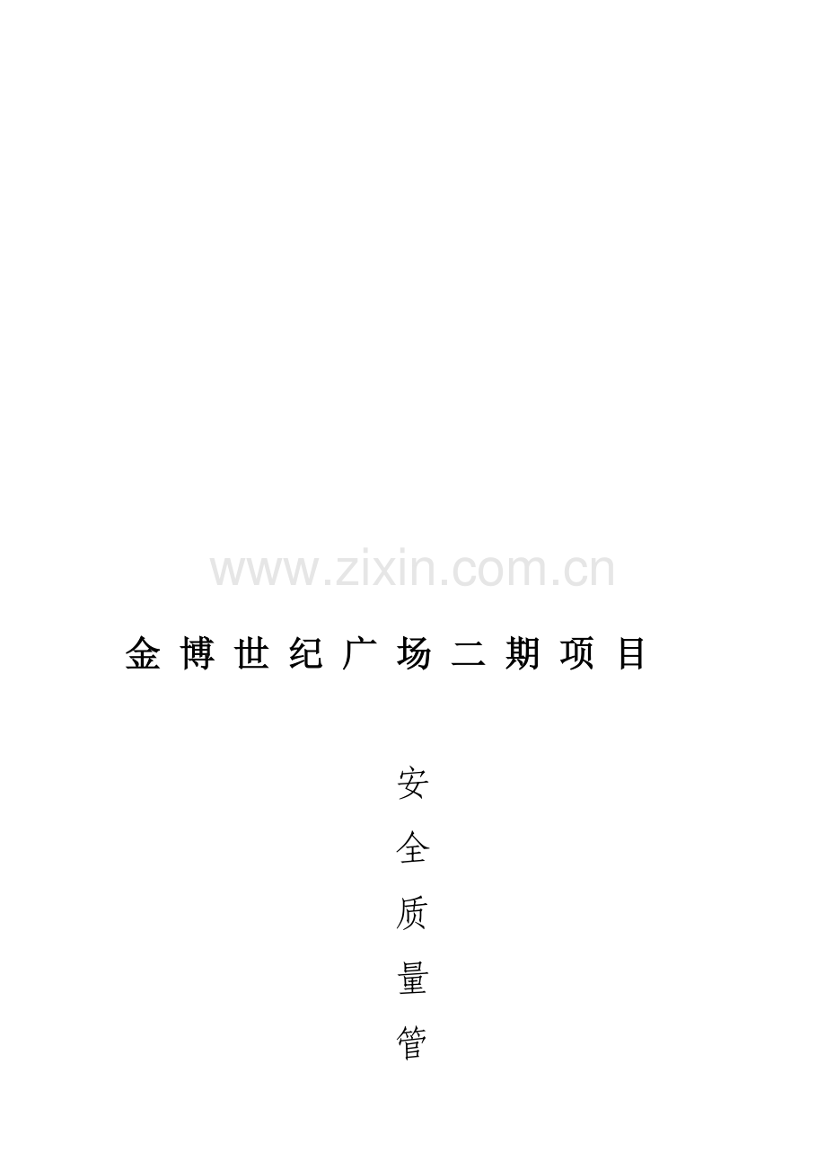 1安全质量管理体系文件.doc_第1页
