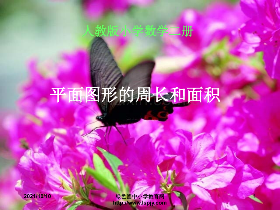 人教版六年级数学下册《总复习平面图形的周长和面积》课件.ppt_第1页