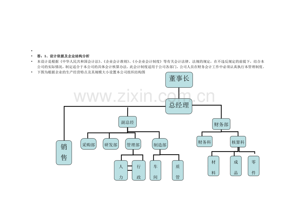 电大会计制度设计(论述题).doc_第1页