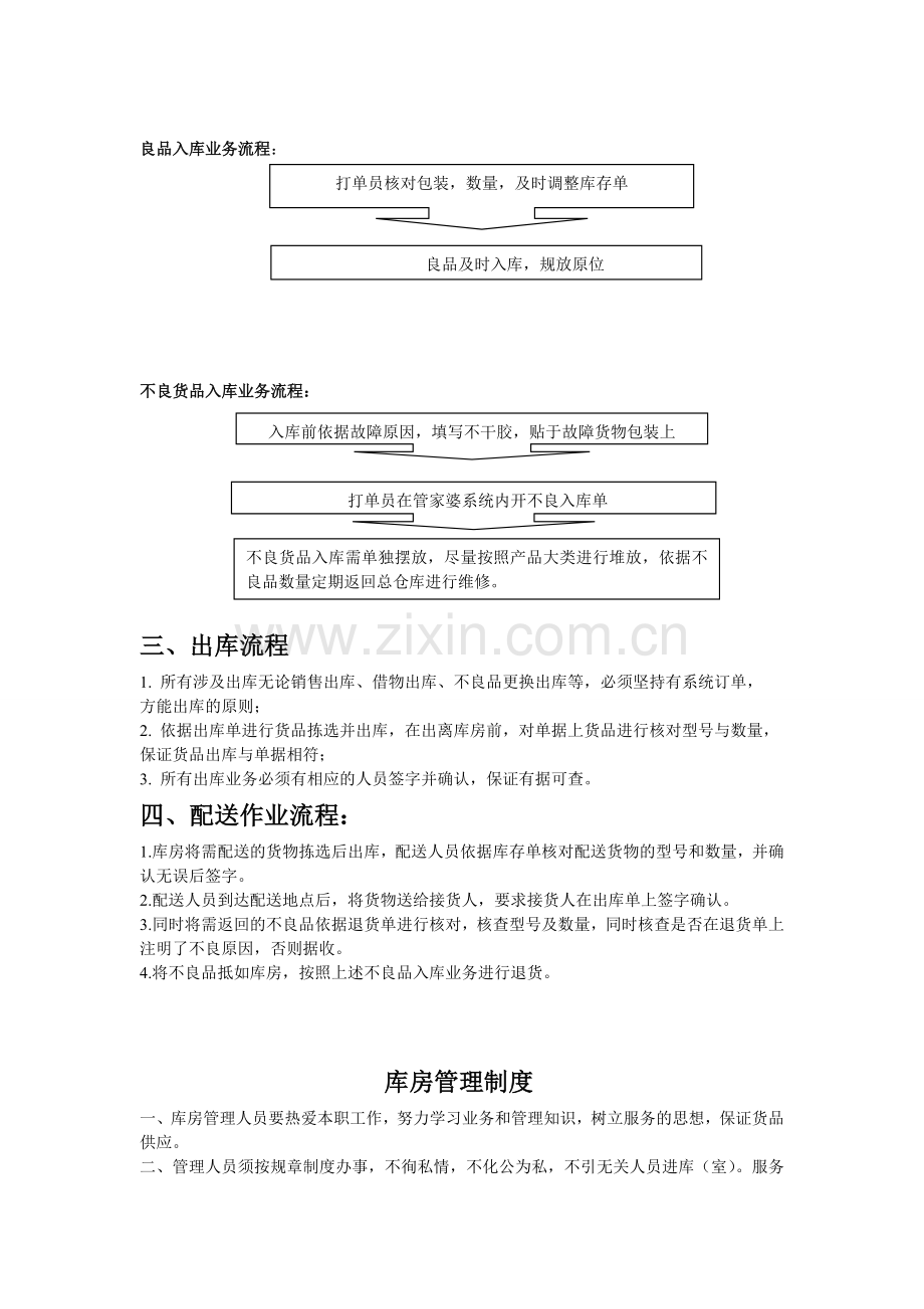 门市仓库管理秩序和流程.doc_第2页