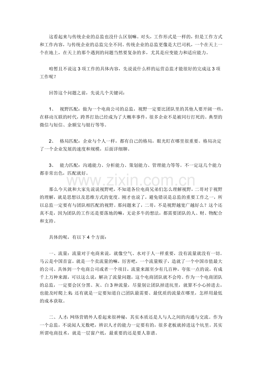 电商运营总监的职责和能力.doc_第2页