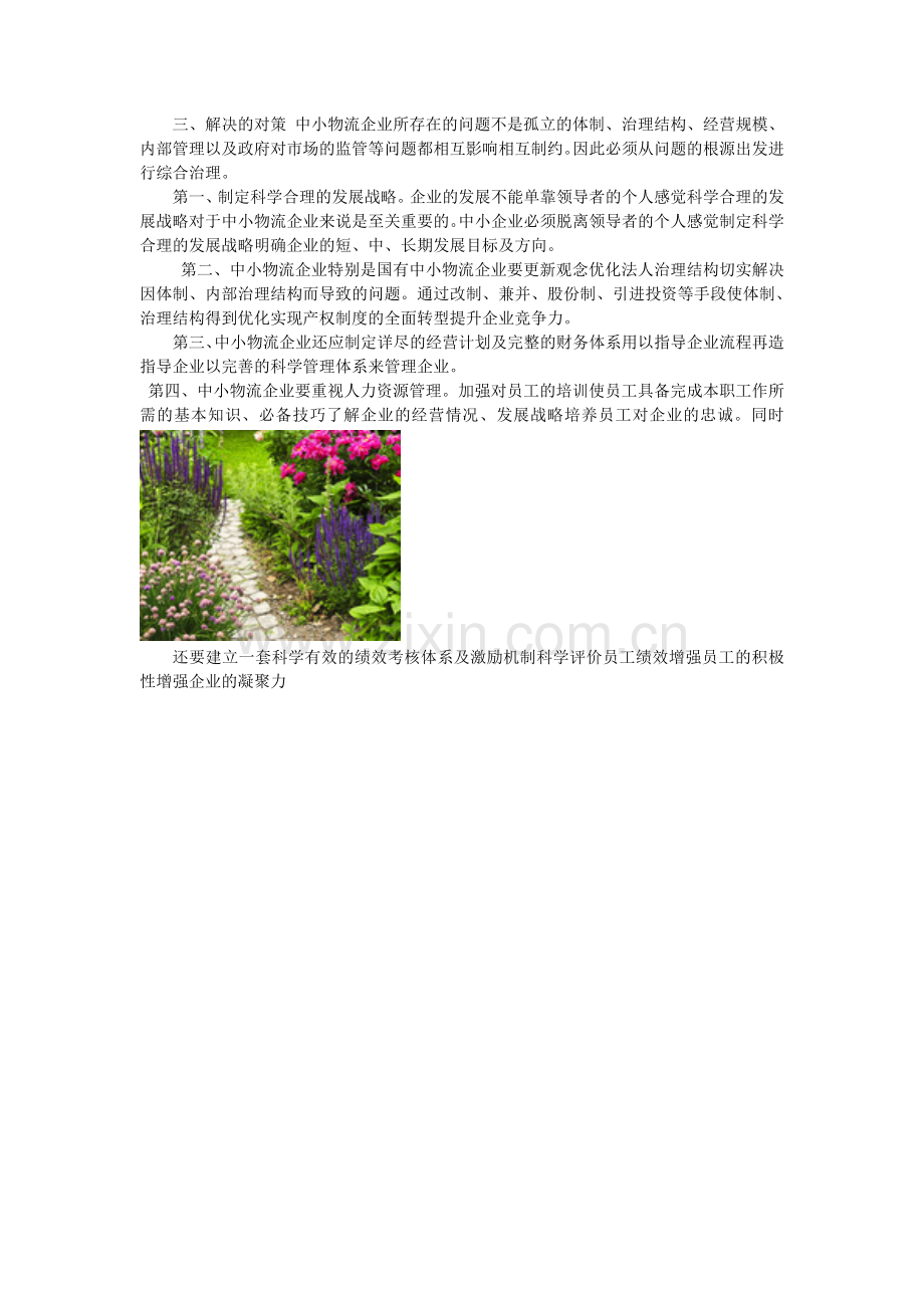 中国物流企业存在的问题和解决政策.doc_第2页