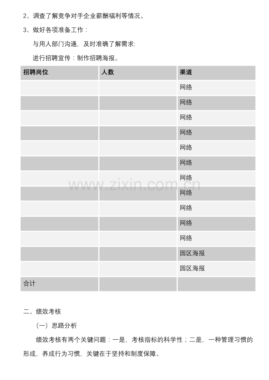 2015年度行政人事部工作计划.doc_第2页