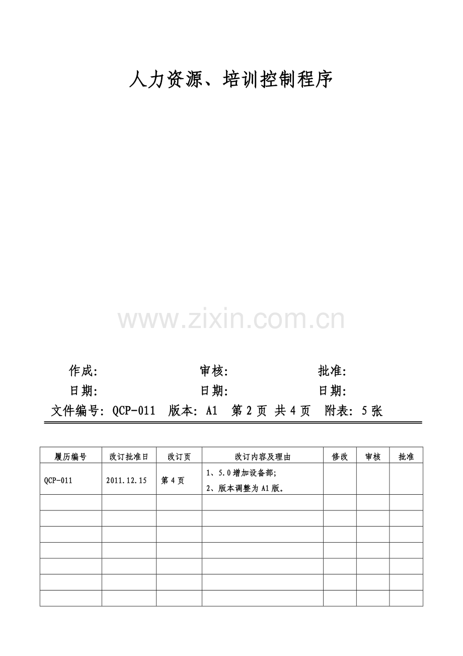 11人力资源、培训控制程序.doc_第2页