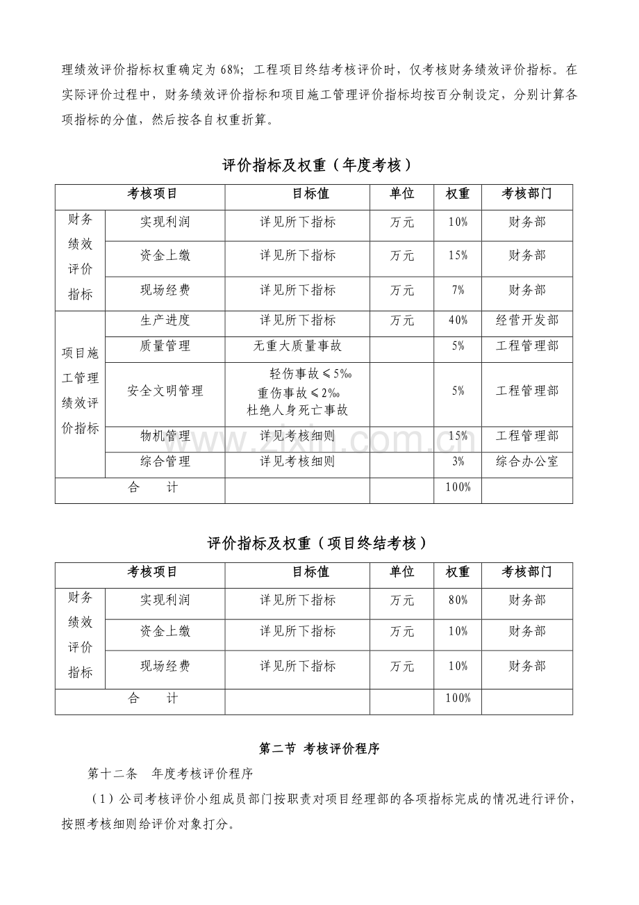 绩效考核与风险抵押管理办法.doc_第2页