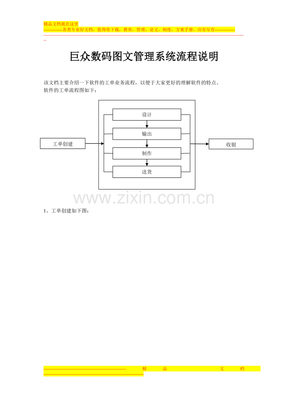 数码图文管理系统流程说明.doc_第1页