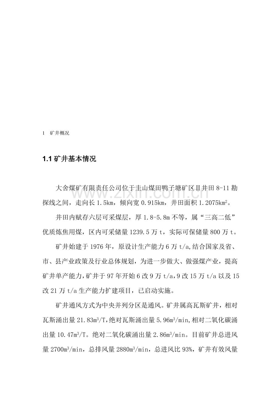 2010瓦斯抽采总结与分析报告.doc_第1页