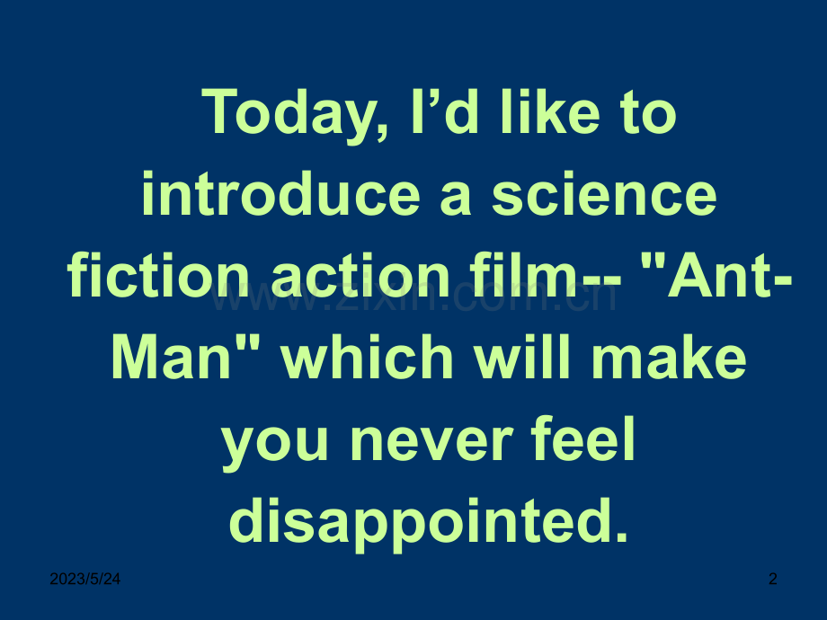 电影介绍蚁人“Ant-man”(中英文).ppt_第2页
