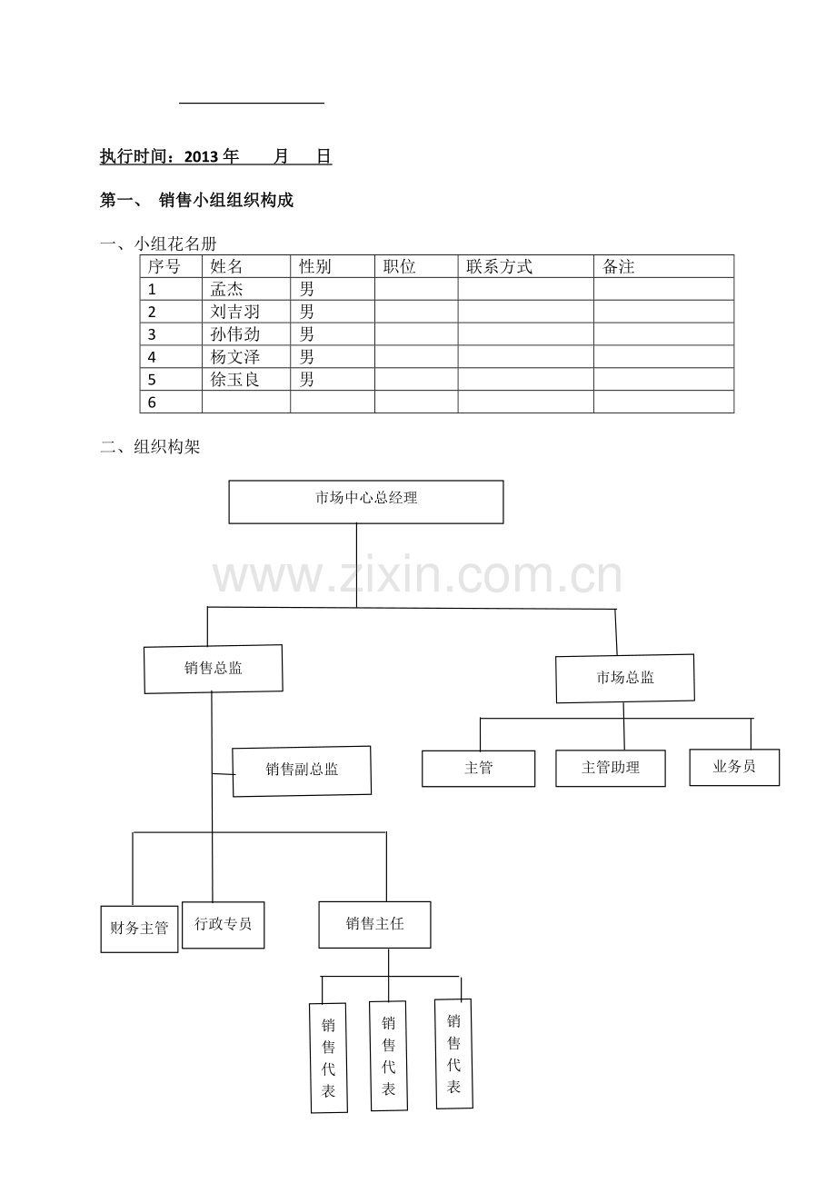 养生产业销售部管理制度--三九网络科技有限公司.doc_第2页