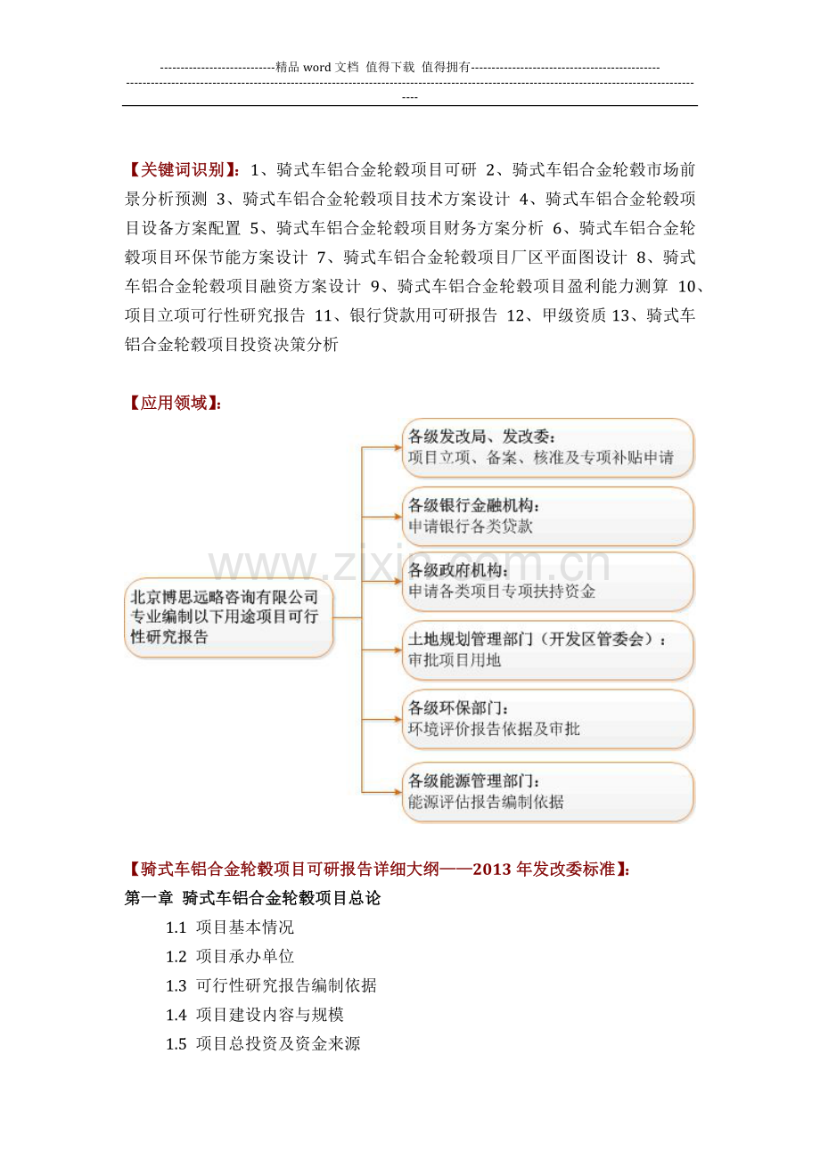 骑式车铝合金轮毂项目可行性研究报告评审方案设计(2013年发改委标准案例范文).docx_第2页