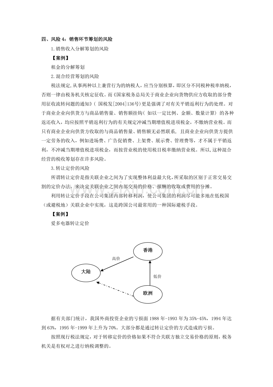 浙江会计继续教育网上课程——税收筹划的误区与风险05.doc_第1页