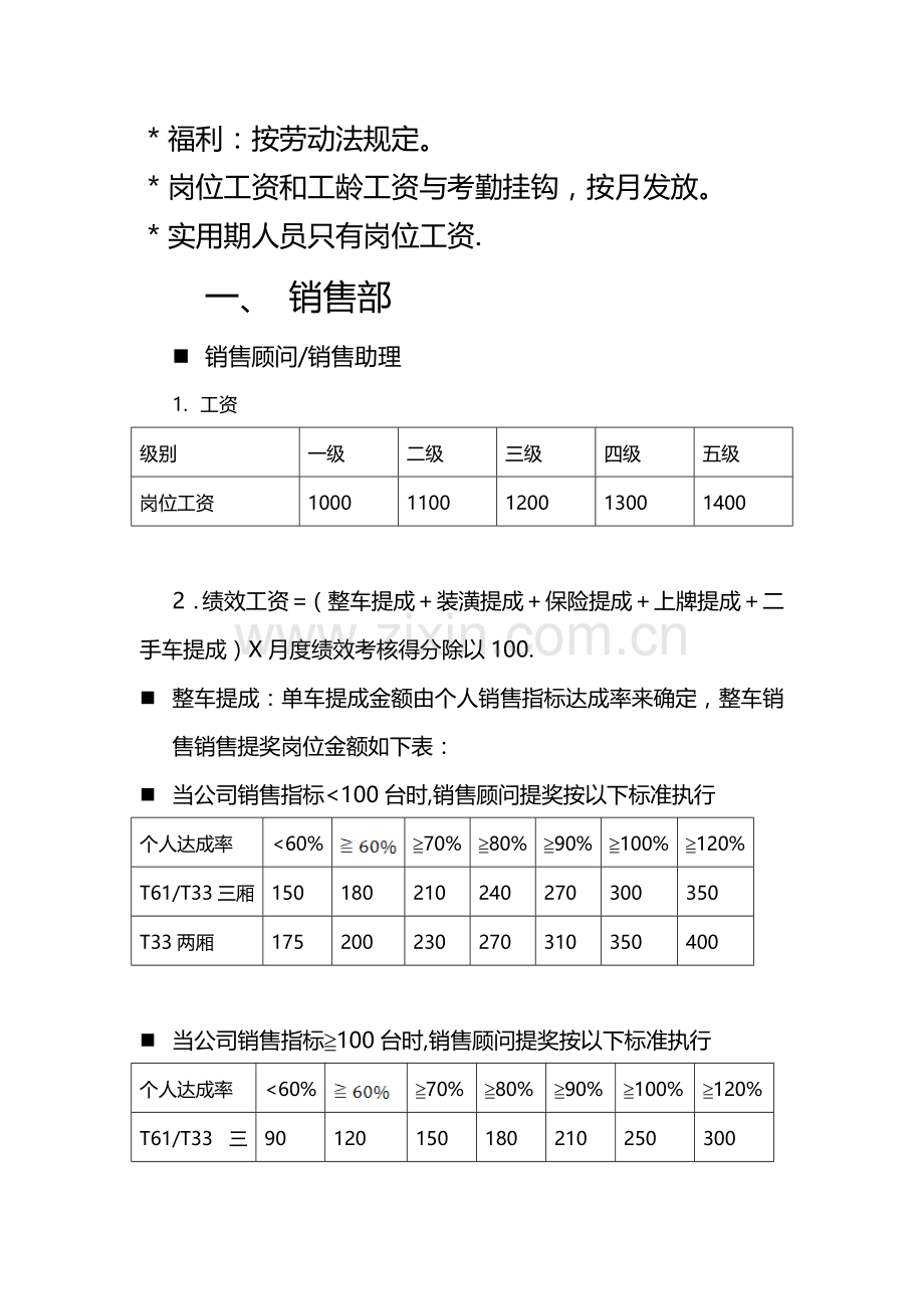 4s店绩效考核方案.doc_第2页